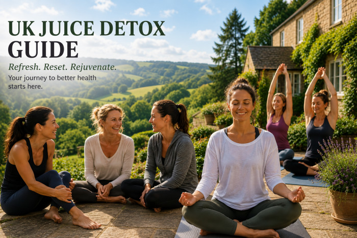 uk juice detox retreat cotswolds