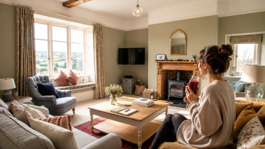 uk juice retreat cozy retreat house lounge